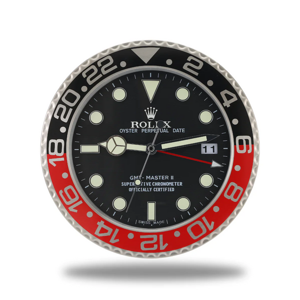 GMT Master II Wall clock Coke| Black & Red style