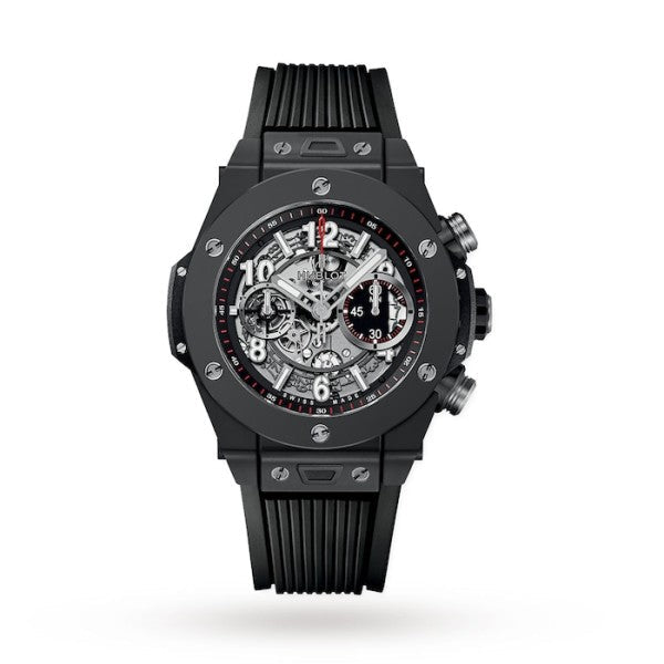 Hublot Big Bang Men Automatic Black Rubber Watch 411.CI.1170.RX