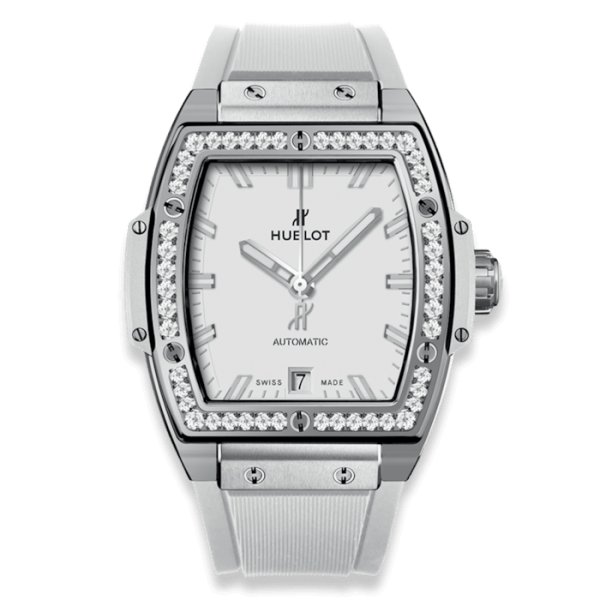 Hublot Spirit Of Big Bang Women Automatic White Rubber Watch 665.NE.2010.RW.1204