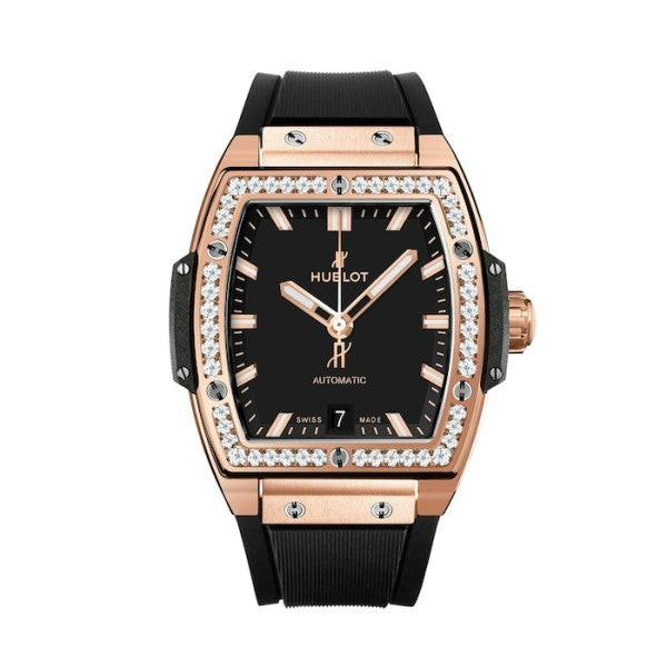 Hublot Spirit Of Big Bang Women Automatic Black Rubber Watch 665.OX.1180.RX.1204