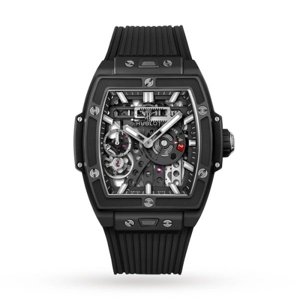 Hublot Spirit Of Big Bang Men Automatic Black Rubber Watch 614.CI.1170.RX