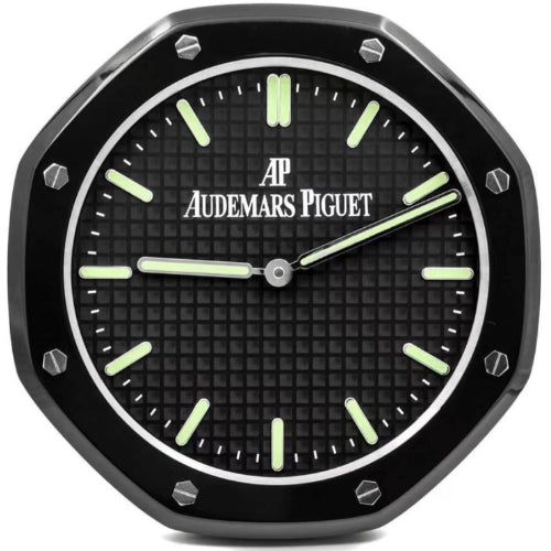 Royal Oak Wall Clock | All Black Luminous Dial