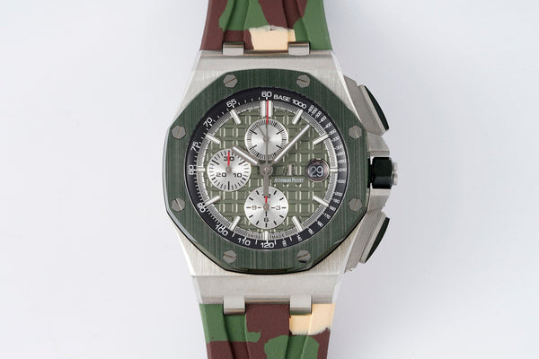 Audemars Piguet Royal Oak Offshore 44 mm. Green Ref. 26400SO.OO.A055CA.01