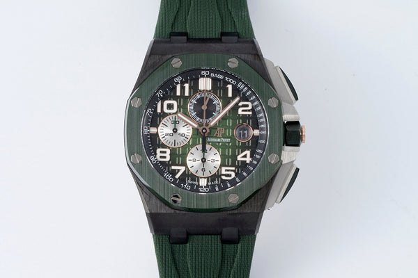 Audemars Piguet Royal Oak Offshore 44 mm. Green Ref. 26405CE.OO.A056CA.01