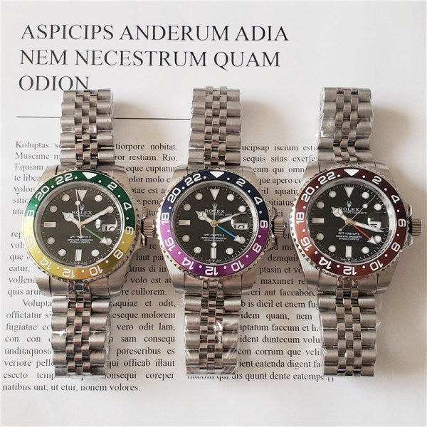 Replica Rolex GMT-Master II Blue-Purple | RLX 190