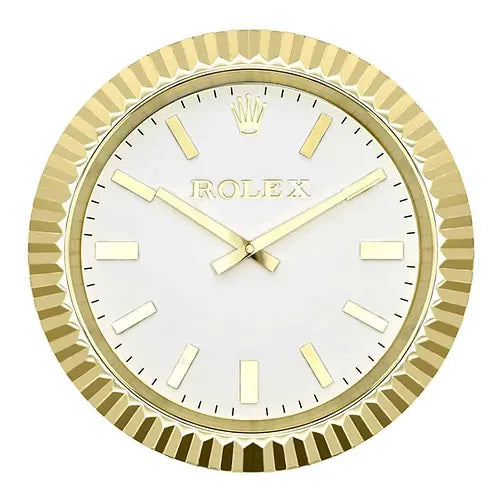 Presidential Wall Clock | All Gold Style