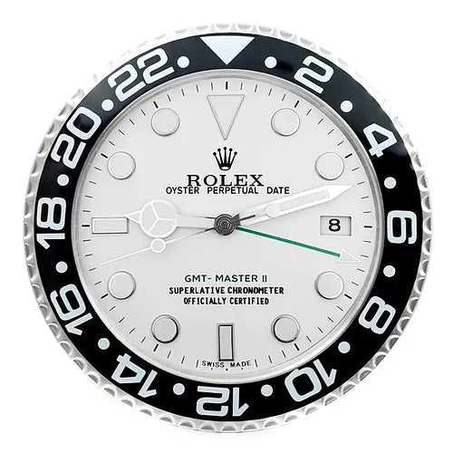 GMT-Master II Wall Clock | Classic White & Black