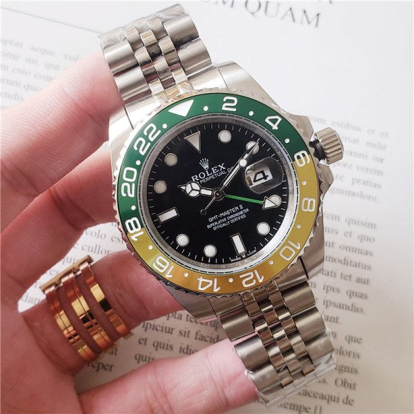 Replica Rolex GMT-Master II Green-Yellow | RLX 190