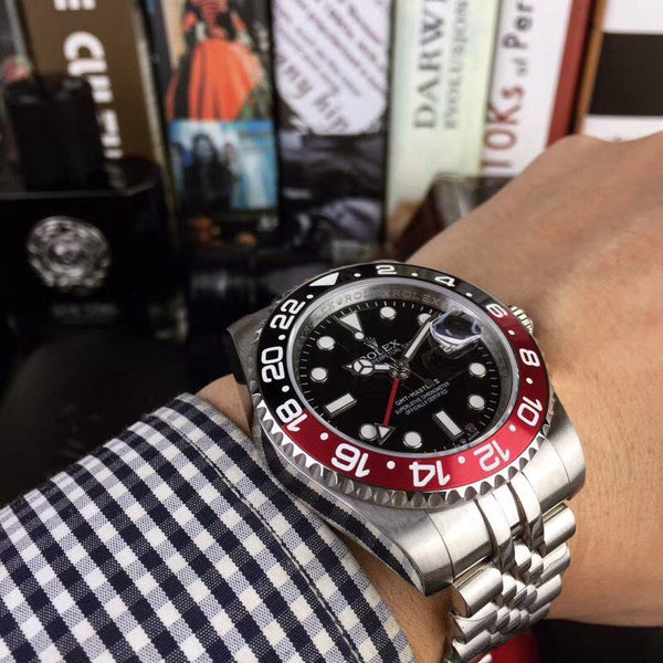 Replica Rolex GMT-Master II Red-Black | RLX 17