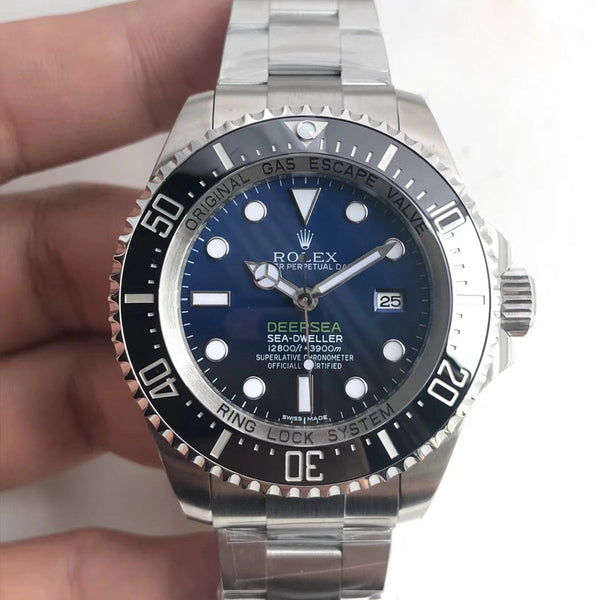 Replica Rolex Deepsea 116660 V7 Stainless Steel D-Blue Dial