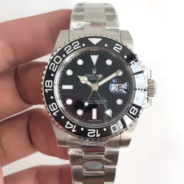 Replica Rolex GMT-Master II 116710LN Noob Factory V9 Stainless Steel