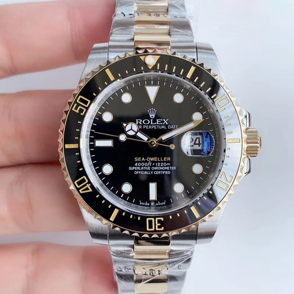 Replica Rolex Sea-Dweller 126603 New for Two-Tone Rolesor Baselworld 2019 Black Ceramic AR Factory