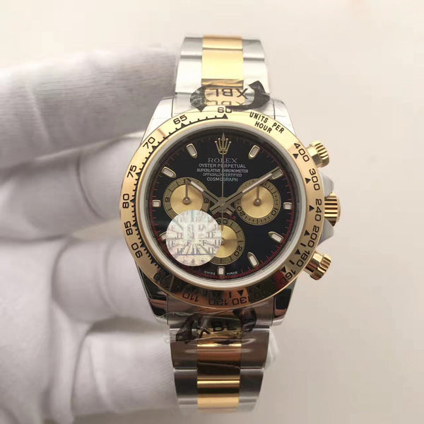 Replica Rolex Daytona 116523 SS/Yellow Gold JF Factory