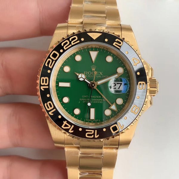 Replica Rolex GMT-Master II EW factory Stainless Steel Green