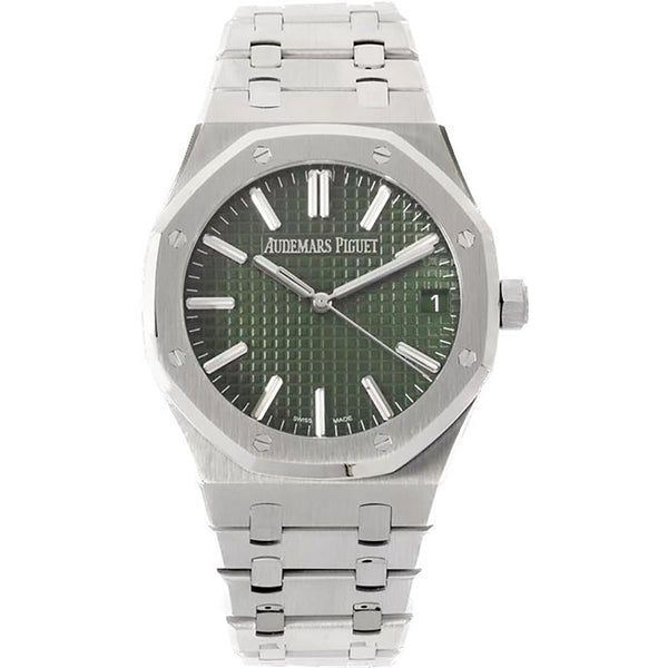 Audemars Piguet Royal Oak 50th Anniversary 41 mm. Green Ref. 15510ST.OO.1320ST.04