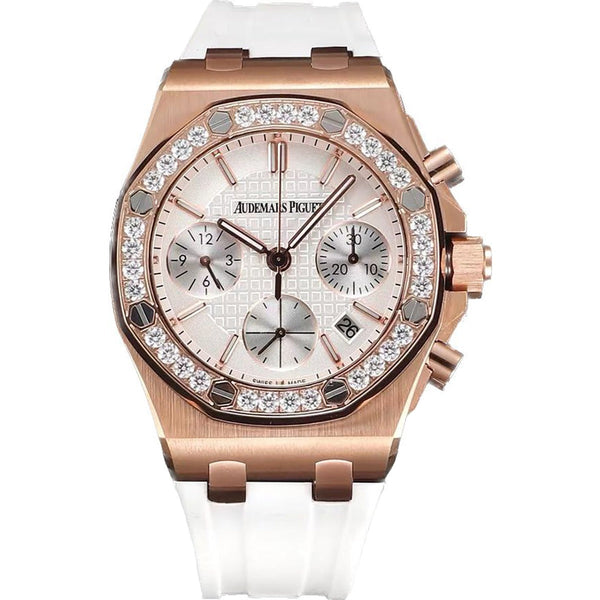 Audemars Piguet Royal Oak Offshore Chronograph 37 mm. White/Rose Gold Ref. 26231OR.ZZ.D010CA.01