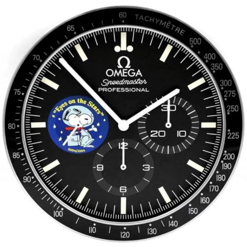 Speedmaster Moonwatch Series Wall clock | Snoopy Style