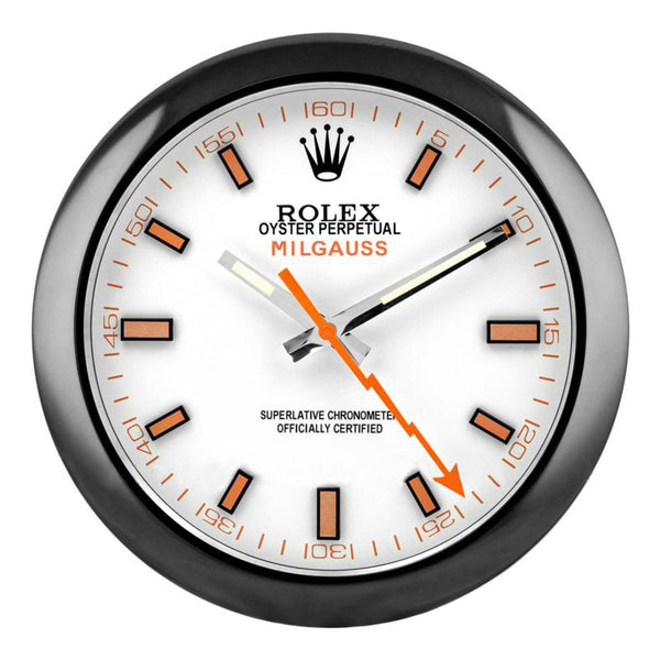 Milgauss Wall Clock | Black and White Style