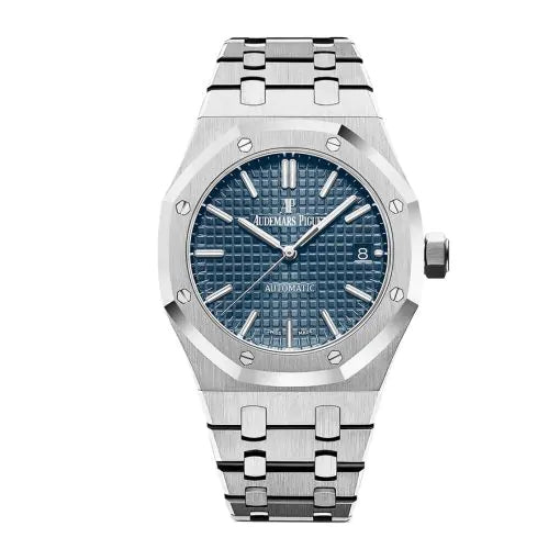 Audemars Piguet Royal Oak 37 mm. Blue Ref. 15450ST.OO.1256ST.03