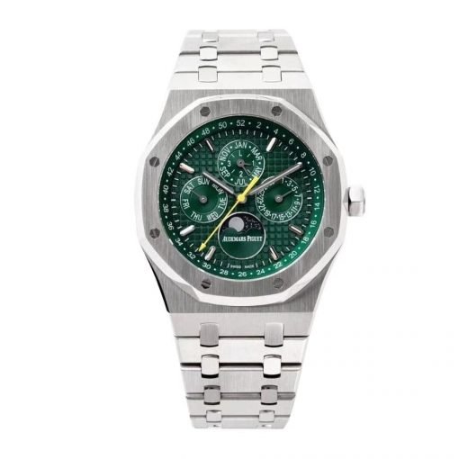 Audemars Piguet Royal Oak Offshore Chronograph 42 mm. Green Ref. 26574ST.OO.26606ST.03