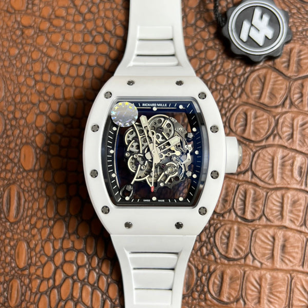 ZF Richard Mille RM055 white ceramic series (highest version)