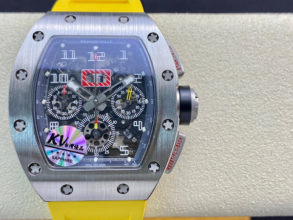 KV Richard Titanium Steel Chronograph RM011 FELIPE MASSA Series