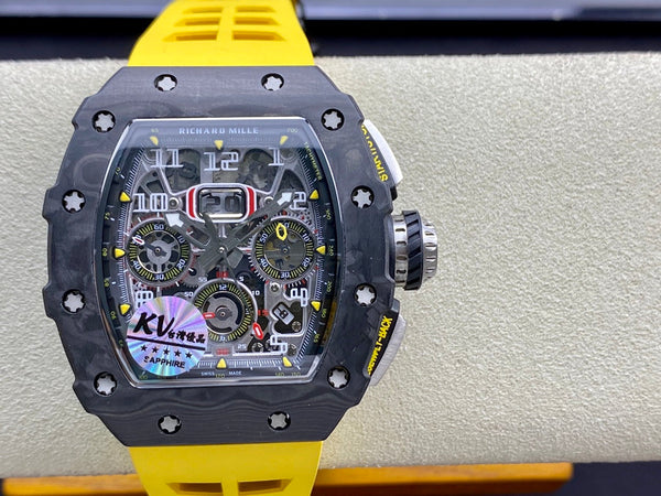 KV Richard Mille RM-011 Forged Carbon Fiber Chronograph