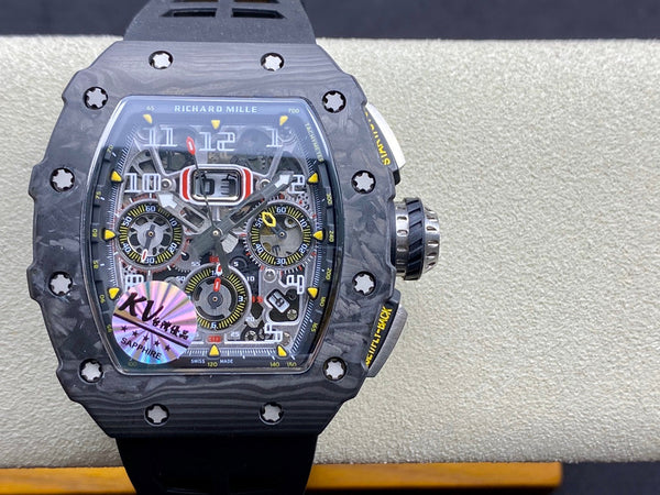 KV Richard Mille RM-011 Forged Carbon Fiber Chronograph