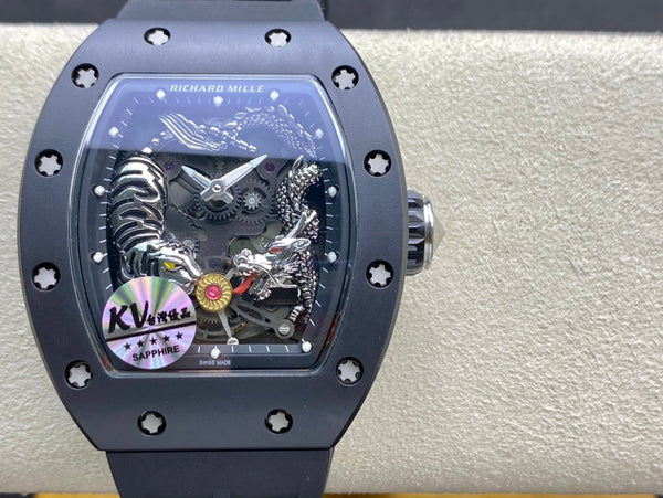 KV Richard Mill RM051 Ceramic Dragon and Tiger Design Watch