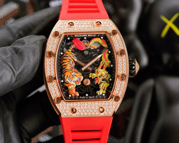 RM Richard Mille RM51-01 Dragon Tiger Tourbillon Watch