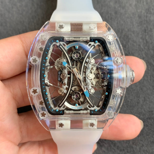 RM Richard Mille RM053-02 Tourbillon Transparent Crystal Series