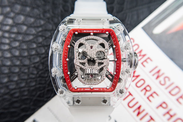 RM Richard Mille RM052 Skull Transparent Crystal Series