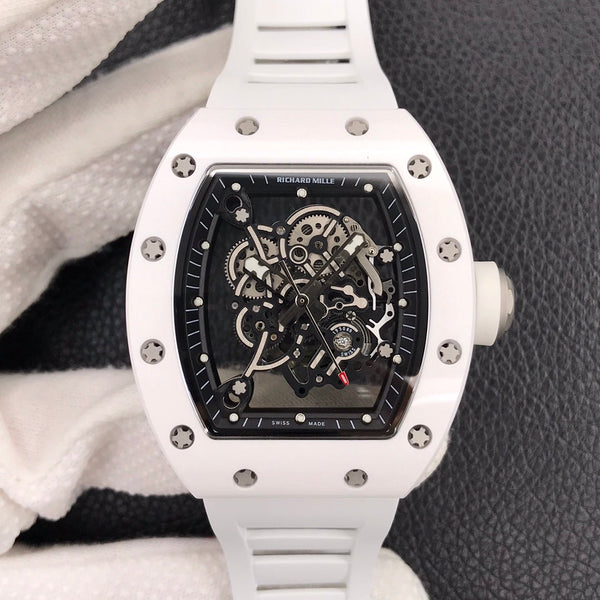 ZF Richard Mille RM055 White Ceramic Series