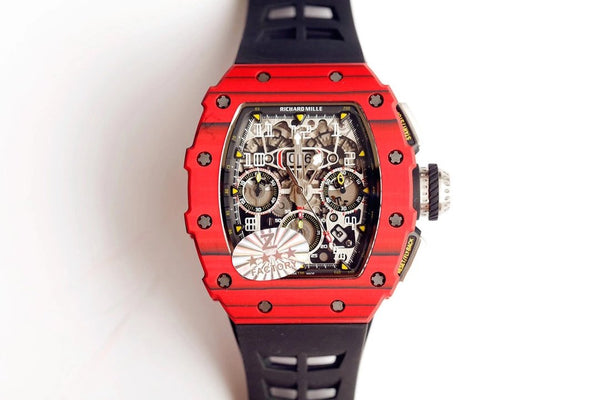 Z Richard Mille RM011 RM 011 RED QTPT watch