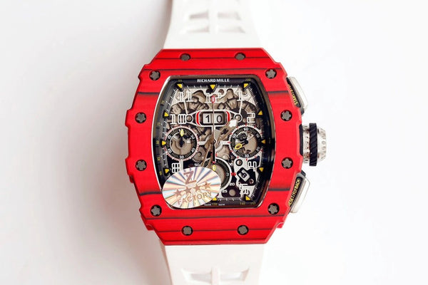 Z Richard Mille RM011 RM 011 RED QTPT watch