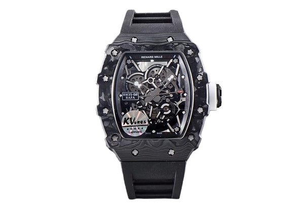 KV Taiwan Factory Richard Mille RM035 V3 Upgraded Original Carbon Fiber Watch