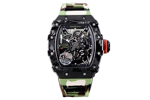 KV Taiwan Factory Richard Mille RM035 V3 Upgraded Original Carbon Fiber Watch