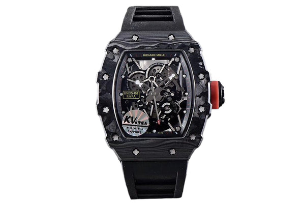 KV Taiwan Factory Richard Mille RM035 V3 Upgraded Original Carbon Fiber Watch