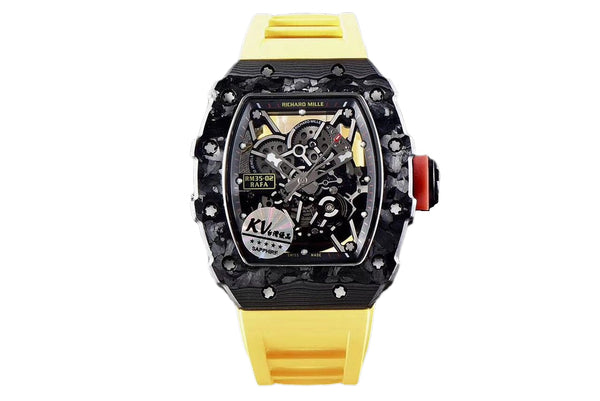 KV Taiwan Factory Richard Mille RM035 V3 Upgraded Original Carbon Fiber Watch