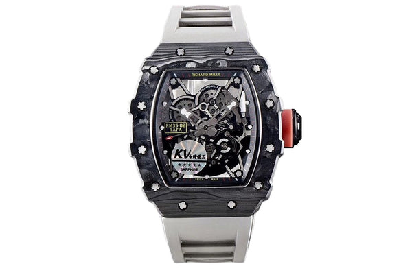 KV Taiwan Factory Richard Mille RM035 V3 Upgraded Original Carbon Fiber Watch