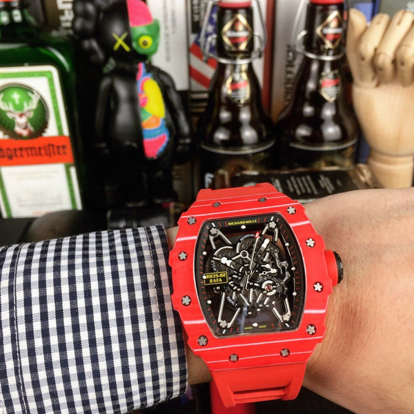 Richard Mille Richard Mille RM35-02 (Red Devils) full red carbon fiber series