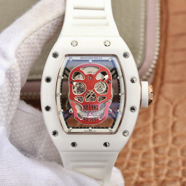 KV Richard Mille RM52-01 Hollow Skull Watch