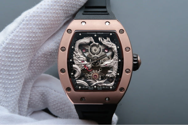 RICHARD MILLE RM57-01 latest &#8220;Jackie Chan series&#8221; dragon and phoenix watch