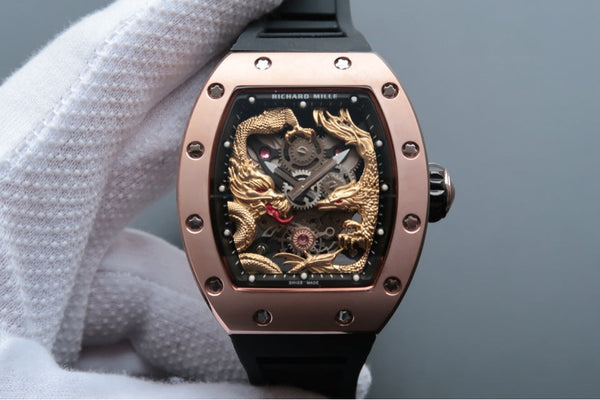 RICHARD MILLE RM57-01 latest &#8220;Jackie Chan series&#8221; dragon and phoenix watch